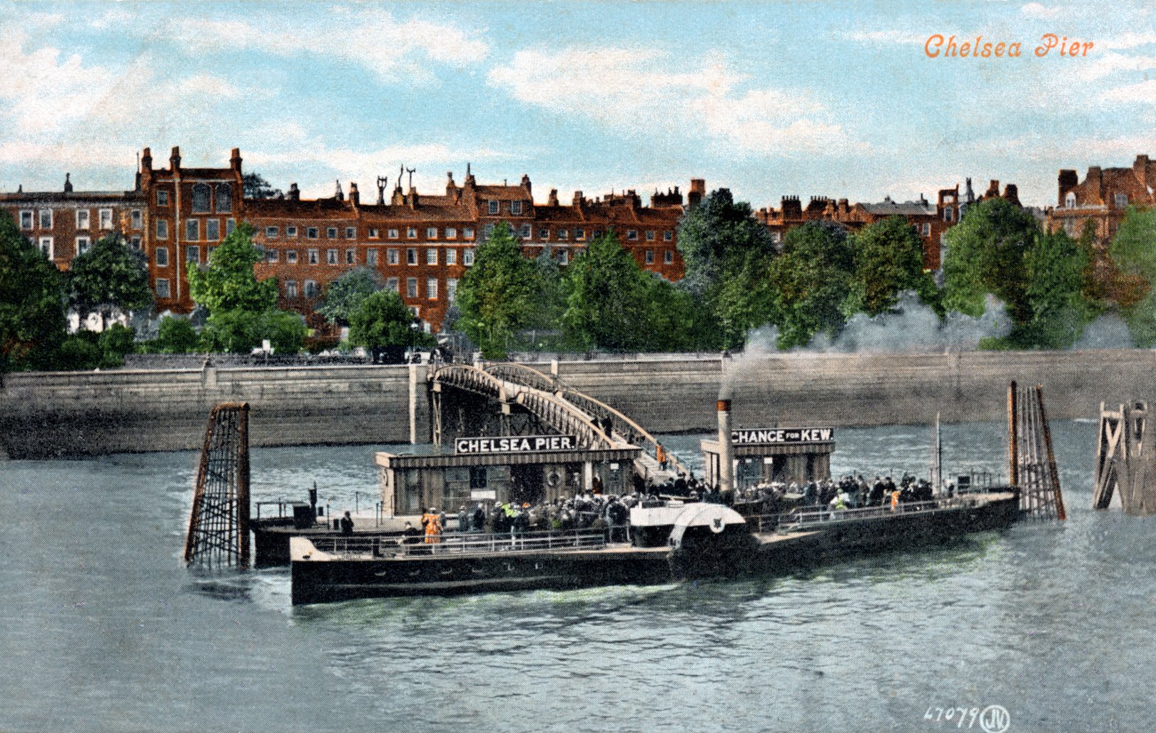 Chelsea,paddle steamer,river view